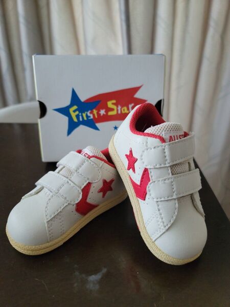 CONVERSE First☆Star ベビーシューズ 12cm ホワイト/レッド 未使用