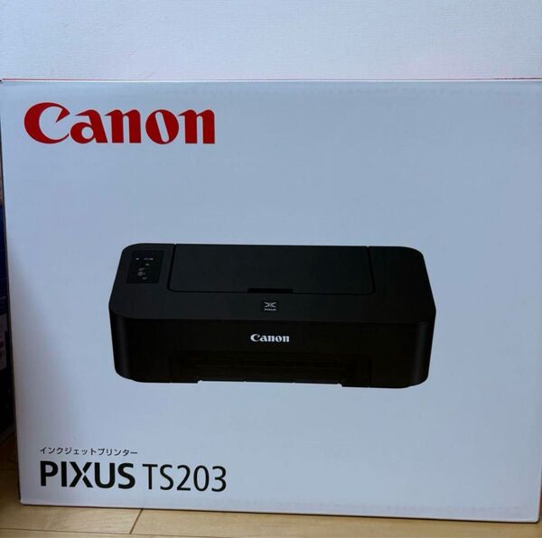 送料無料 CANON PIXUS TS203 インクジェットプリンター インクなし