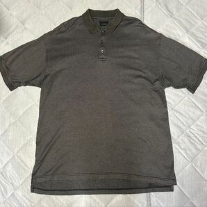 【希少 IZOD LACOSTE】インド製 70-92s ポロシャツ L ワニ無し総柄 アメリカ版ラコステ アイゾットラコステ