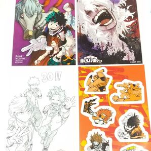 僕のヒーローアカデミア 特典 ポストカード イラストカード フレークシール 25巻 30巻 39巻 3巻 4巻 5巻
