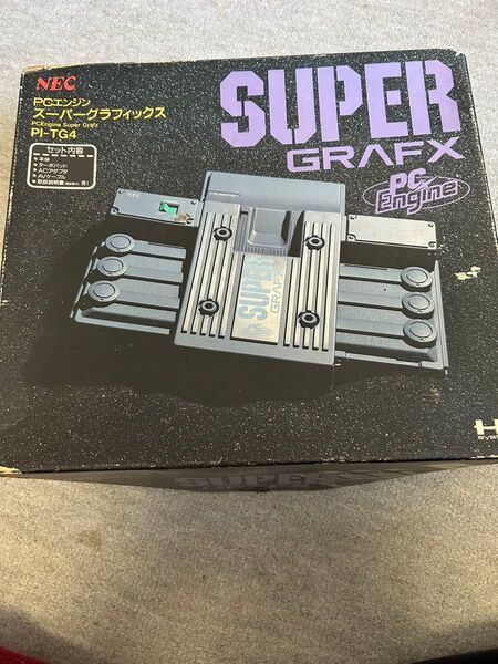 PCエンジン スーパーグラフィックス PI-TG4 NEC レトロ 付属品完品 シリアル一致