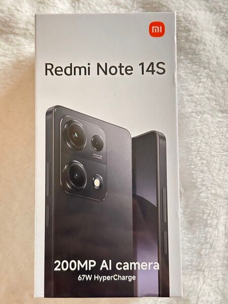 Redmi Note 14S 8/256G ブラック 新品未開封 グローバル版