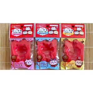 LOTTE ロッテ ちいかわ チョコレート型 全3種 コンプリート