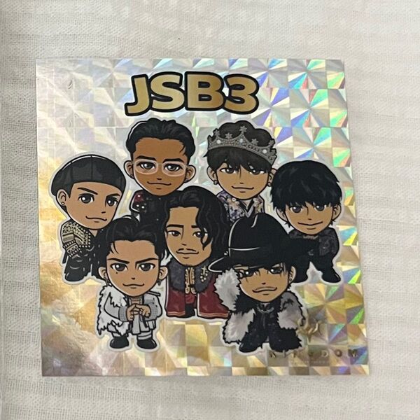 三代目 J SOUL BROTHERS 会場限定 ホログラムステッカー 集合