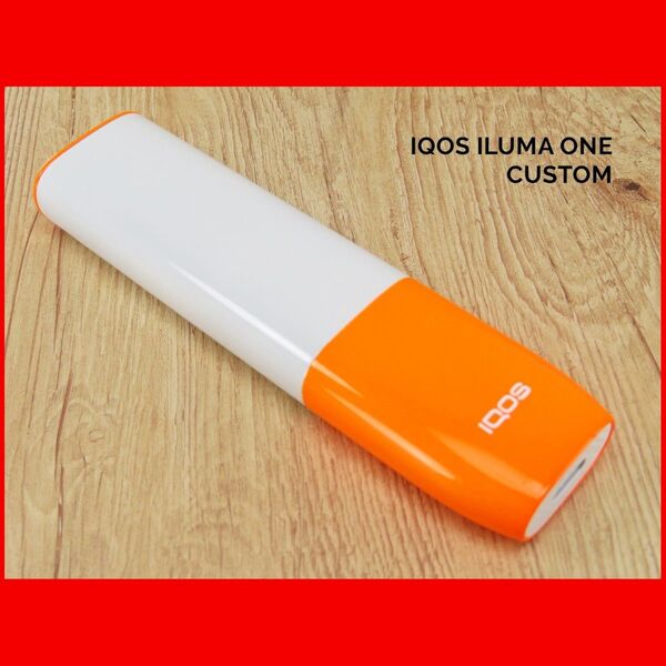 1点物限定 IQOS ILUMA ONE アイコス イルマ ワン 本体 カスタム バイカラー ペイント 塗装 電子たばこ ツートン