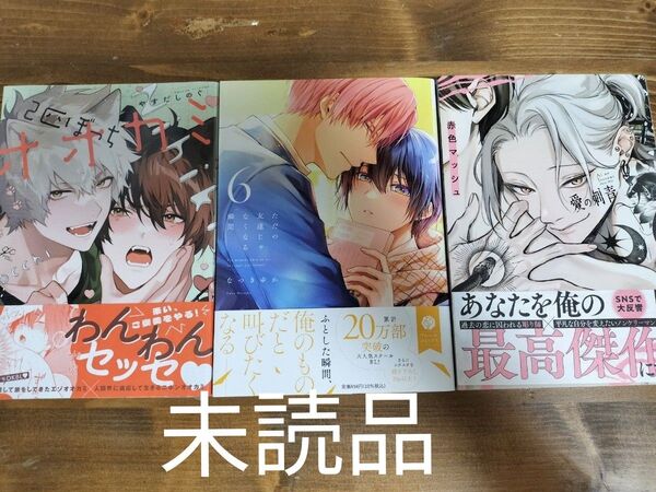 2匹ぼっちオオカミ/やすだしのぐ ただの友達じゃなくなる瞬間6/なつきゆか 愛の刺青/赤色マッシュ 6月新刊 セット