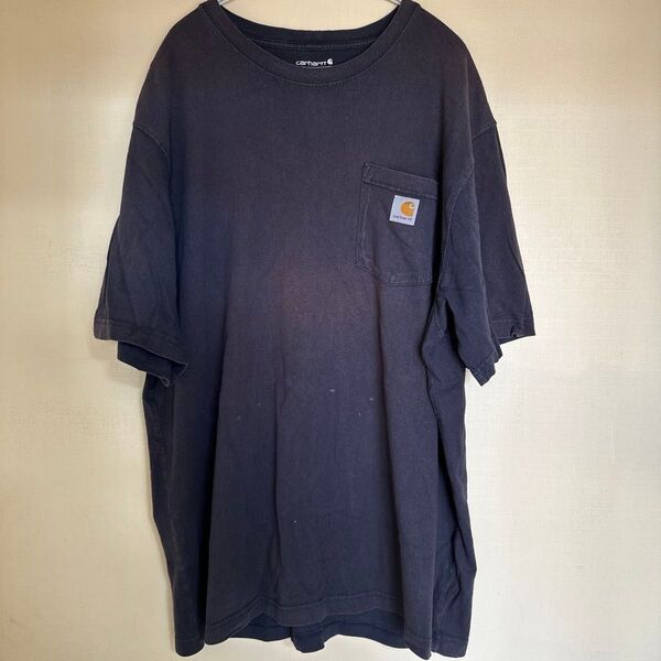 carhartt カーハート Workwear ルーズフィット ビッグシルエット ポケット Tシャツ 半袖 古着