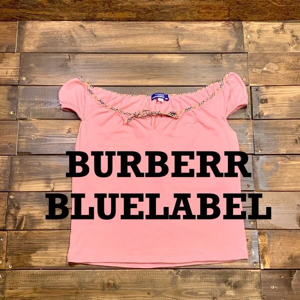 BURBERRY BLUE LABEL バーバリーブルーレーベル トップス カットソー