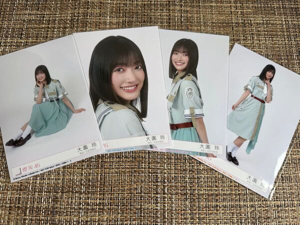 大園玲 櫻坂46 12th Make or Break 封入生写真コンプ