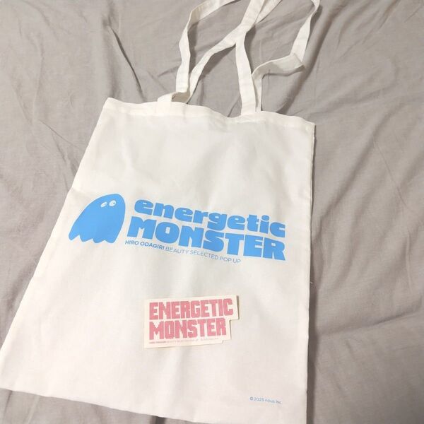 小田切ヒロ ENERGETIC MONSTER エコバッグ ステッカー