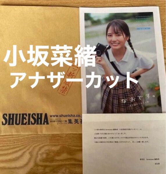 小坂菜緒 日向坂46 アザーカット 写真集