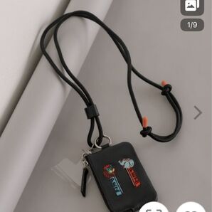 ear PAPILLONNER PEZ 牛革モバイルストラップショルダー