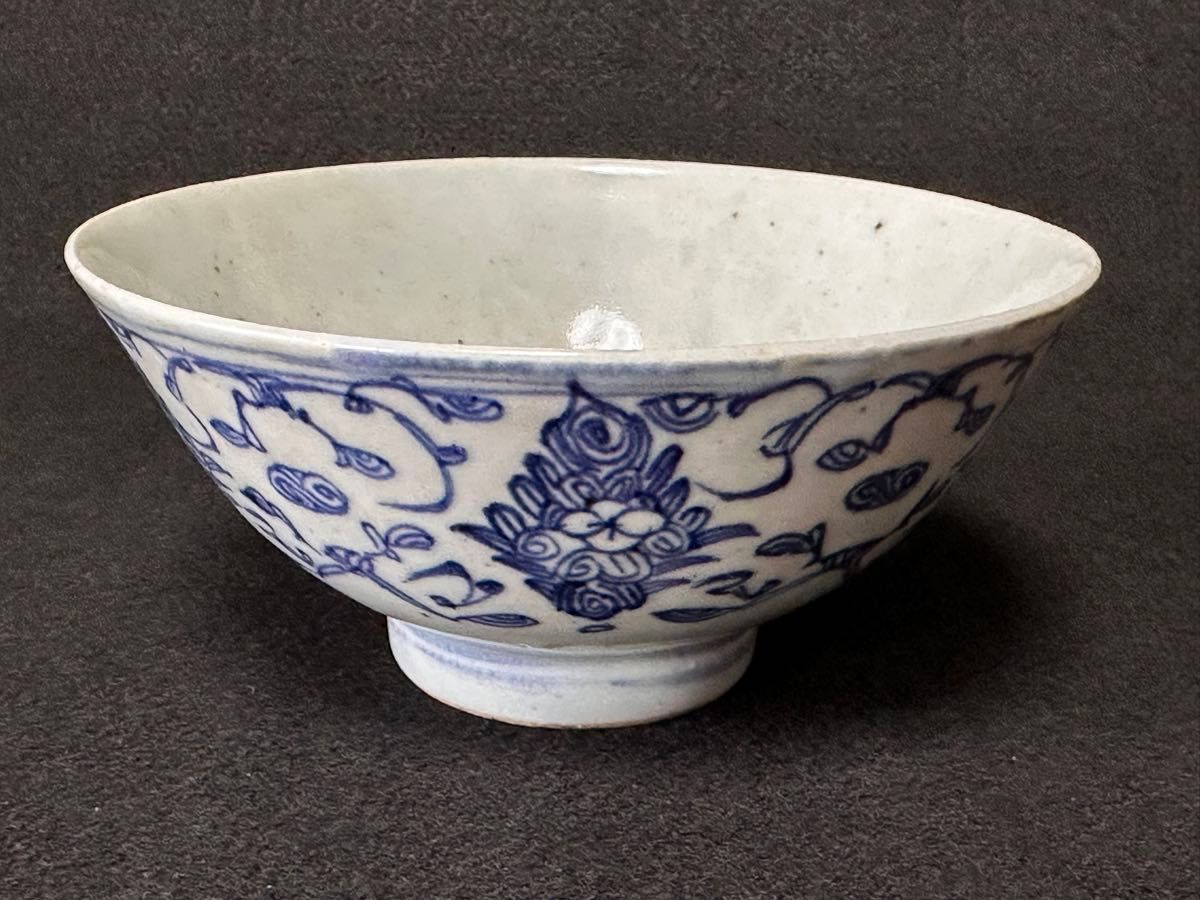 清朝期 南京赤絵 青華魚文皿 直径約21cm 古美術 中国美術 清時代