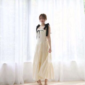新品未使用 andmary Natalie long dress アイボリー