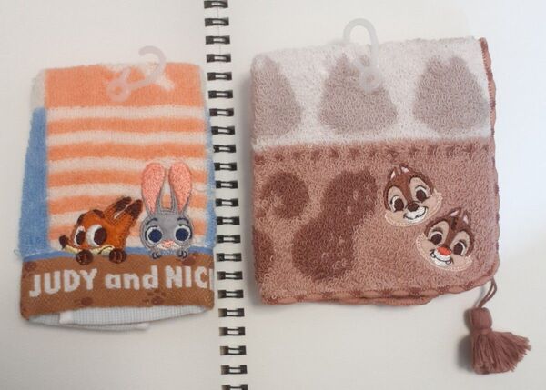 タオルハンカチ ディズニー Disney チップとデール ミニタオル ズートピア ZOOTOPIA 新品 チップ&デール