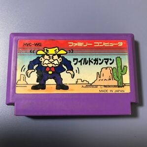 ファミコンソフト ワイルドガンマン HVC-WG