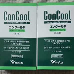 ウエルテック 薬用マウスウォッシュ コンクールF 100ml × 2本