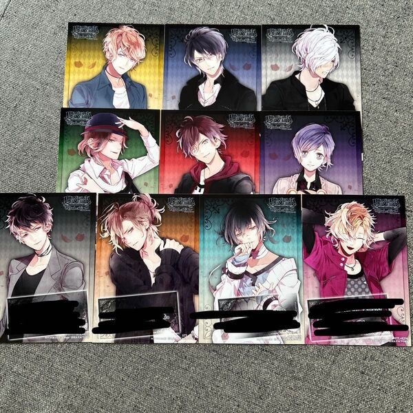 DIABOLIK LOVERS ブロマイド10枚 クリアファイル4枚セット オトメイト ステラワース ディアラバ ディアラヴァ