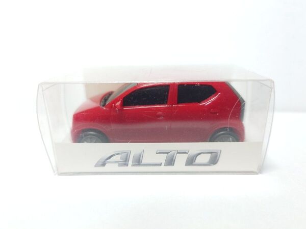 スズキ アルト プルバックカー 赤 非売品 ミニカー 未開封品
