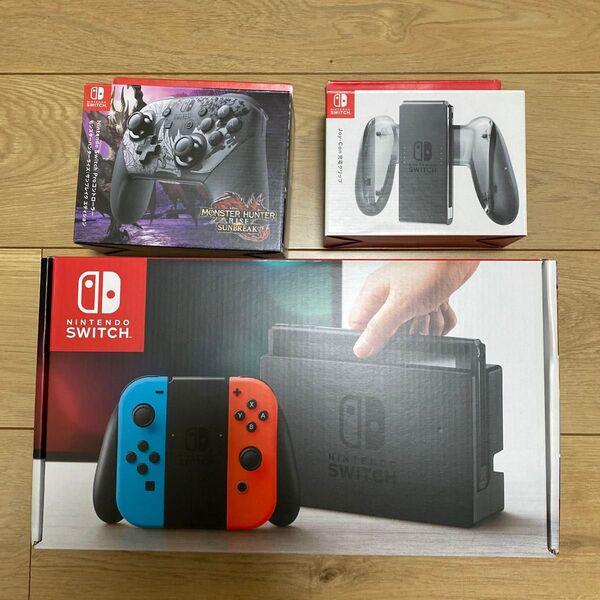 Nintendo Switch 本体 + プロコン + 充電グリップ