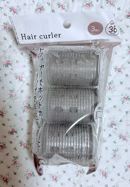 連結ホットカーラー ヘアカーラー 36mm 3個セット