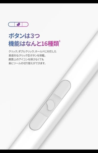 Pencil H1iPad用タッチペン|REDBEAN H1|16機能 2in1充電方式 3色のペン先