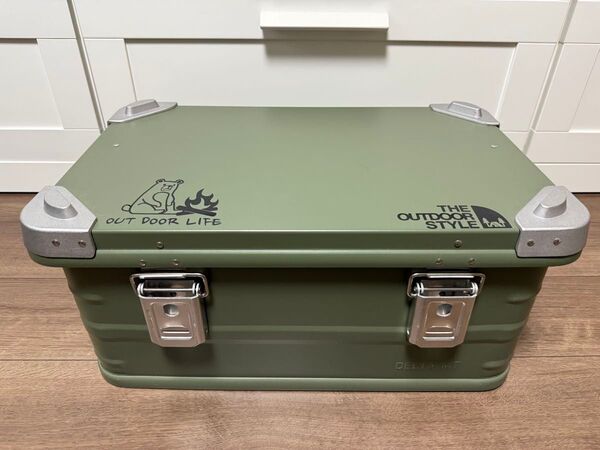 DELTA/MT アルミコンテナ ダークグリーン 30L