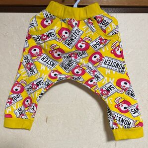 JAM サルエルパンツ風 ベビーパンツ 黄色 90cm 男の子