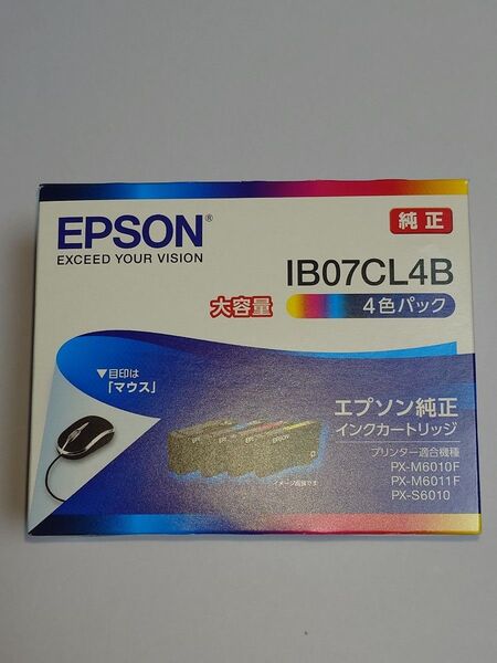 EPSON エプソン 純正 インクカートリッジ 増量 IB07CL4B