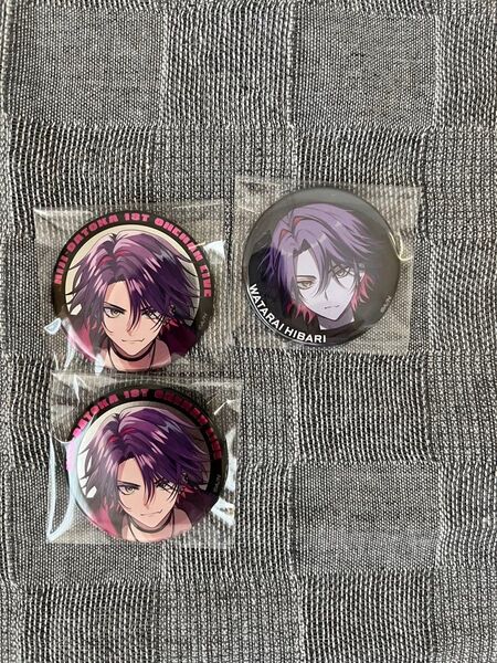 【2時だとか 1st LIVE】ランダム缶バッジ 渡会雲雀 にじさんじ だとか 等身 kv