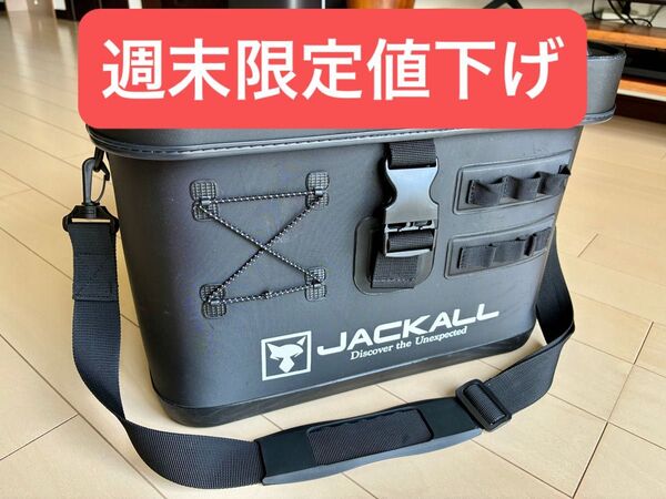 ジャッカル ティモン 希少 タックルコンテナR Mサイズ ブラック バッカン 【週末限定値下げ】