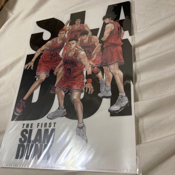 販売終了品 新品 スラダン THE FIRST SLAM DUNK A4クリアファイル B