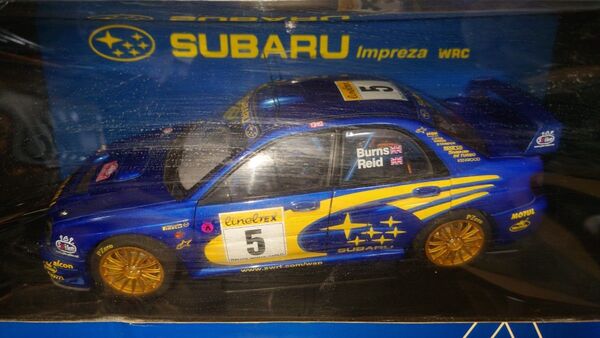 オートアート スバル インプレッサ WRX autoart SUBARU impreza WRC #5 1/18