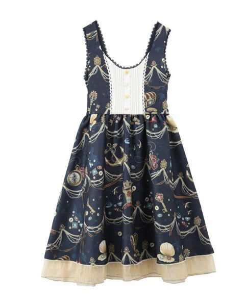 axes femme kawaii クラシックオーシャンワンピース