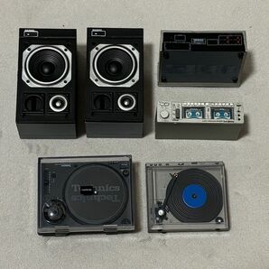ガチャガチャ Technics ケンエレファント レコード オーディオ セット