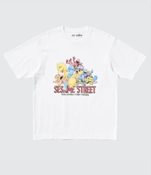 セサミストリート xユニクロ U T(L) Tシャツ