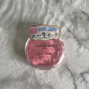 新品未使用 キャンメイク CANMAKE クリームチーク バールタイプ P06