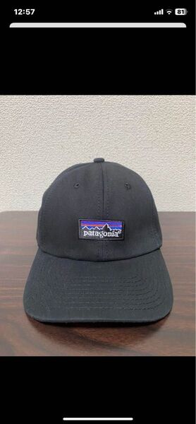 patagonia キャップ ブラック