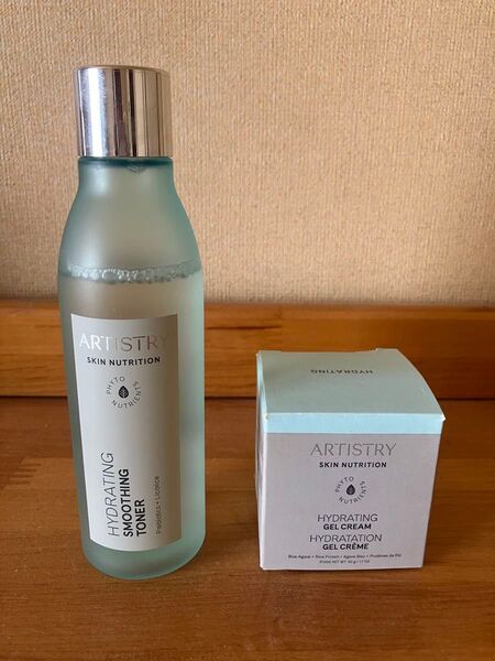 アムウェイアーティストリー スキン ニュートリション (スキンNT) しっとりローションと しっとりモイスチャージェル Amway