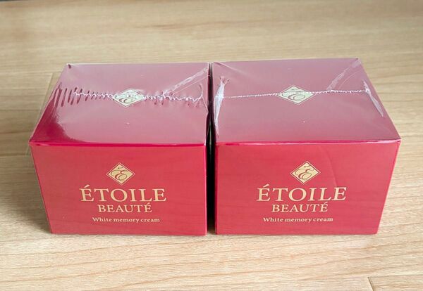 (新品未使用品)エトワールボーテ TOILE BEAUTE ホワイトメモリークリーム 2個