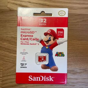 新品 Switch2 マイクロSDカード microSD Express 256GB SanDisk