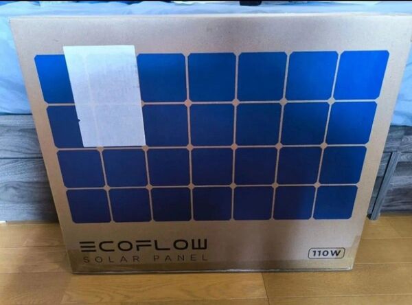 ECOFLOW ソーラーチャージャ 110W 高出力 ソーラーパネル