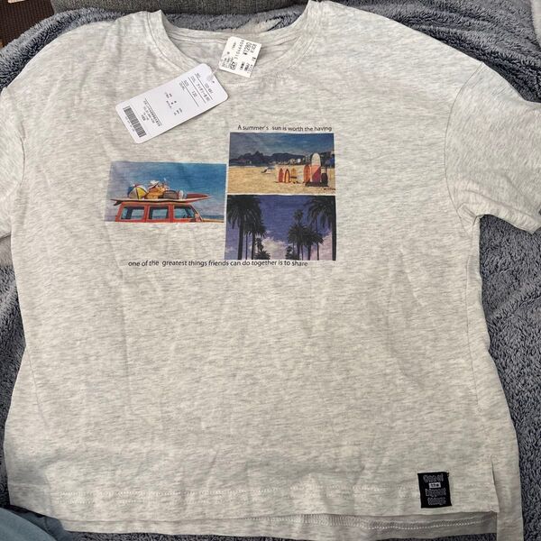 アイボリー 半袖Tシャツ 130サイズ 未使用