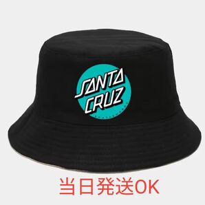 Santa Cruz バケットハット ブラック