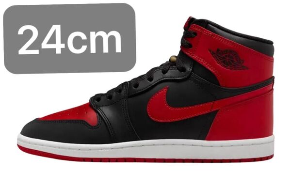 Nike Air Jordan 1 High 85 Bred 2025 24cm