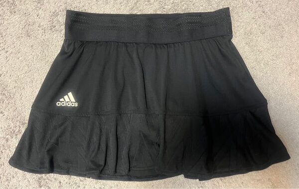 adidas アディダススコート (黒 、レディース 、スポーツ、テニス、ウエア、シャツ)