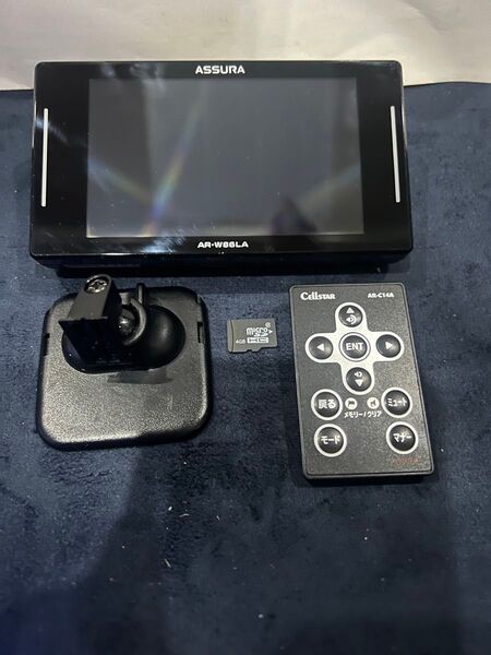 セルスターAR-W86LA無線LAN搭載レーザー式オービス対応レーダー探知機タッチパネル
