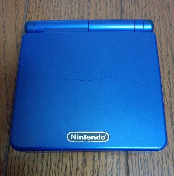 ゲームボーイアドバンスSP アズライトブルー 中古品 使用感あり 不具合なし 本体のみ 起動確認済み