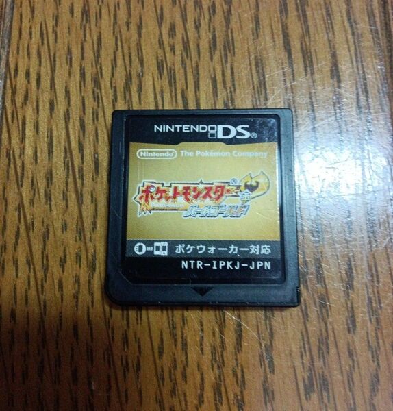 ニンテンドーDSソフト ポケットモンスター ハートゴールド 中古品 ソフトのみ 起動確認済み