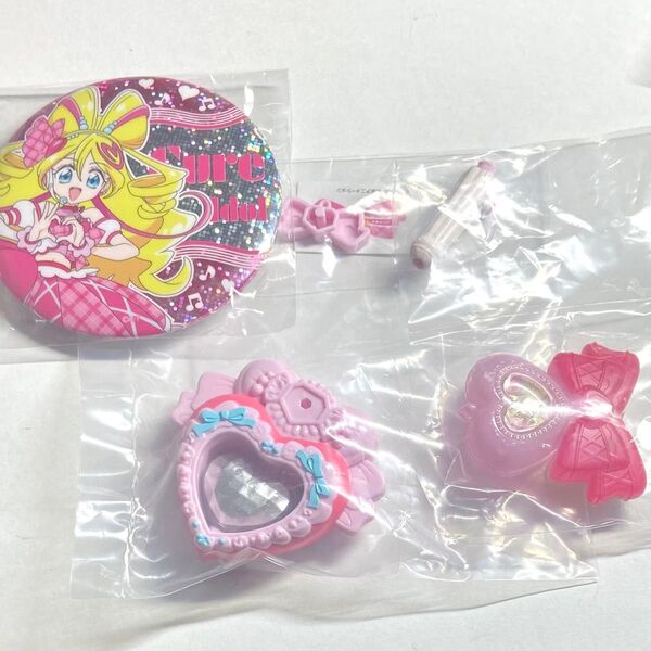 キミとアイドルプリキュア♪ キュアアイドル ガチャ 缶バッジ セット